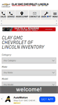 Mobile Screenshot of claygmcchevrolet.com